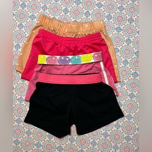Girls size 4 shorts bundle faded glory wonder nation puma Cat&Jack
